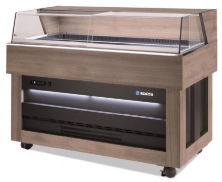 Buffet réfrigéré mural avec cuve pour bacs GN1/1 SCAIOLA Buffet réfrigéré mural avec cuve pour bacs GN1/1 SCAIOLA